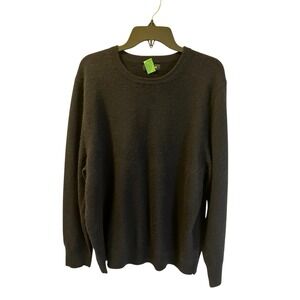 Naadam Mens Cashmere Sweater Sz XXL Navy Blue Crewneck Luxury